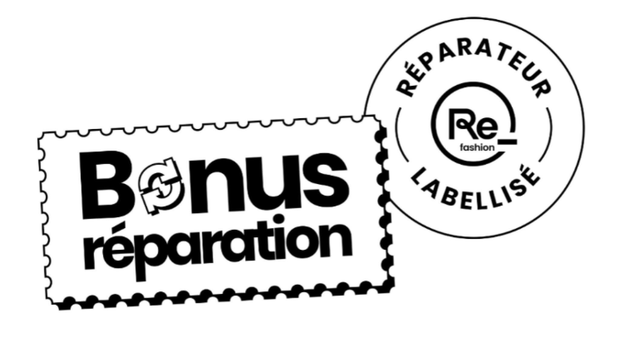 Logo Bonus réparation - Réparateur labellisé Refashion