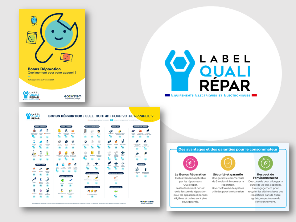 kit pour les collectivités locales pour communiquer sur QualiRépar
