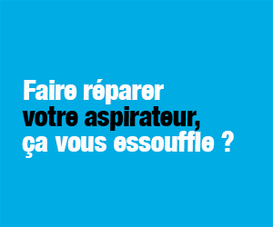 Faire réparer votre aspirateur ça vous essouffle ? 40 euro de Bonus Réparation déduit de votre facture. Trouvez un réparateur QualiRépar ici.