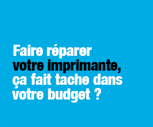 Faire réparer votre imprimante ça fait tache dans votre budget ? 35 euro de Bonus Réparation déduit de votre facture. Trouvez un réparateur QualiRépar ici.