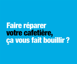 Faire réparer votre cafetière vous fait bouillir ? 25 euro de Bonus Réparation déduit de votre facture. Trouvez un réparateur QualiRépar ici.